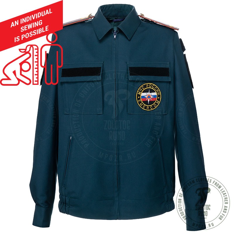Women’s Zipped Jacket (The Ministry of Emergency Situations of the Russian Federation)