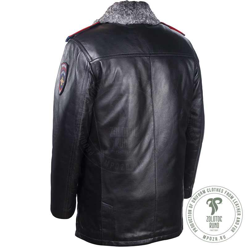 Winter Leather Jacket (The Ministry of Internal Affairs of the Russian  Federation)