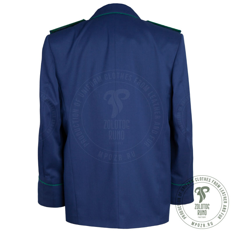 Blue Wool Double-Breasted Coat (The Prosecutor General’s Office of the Russian Federation)