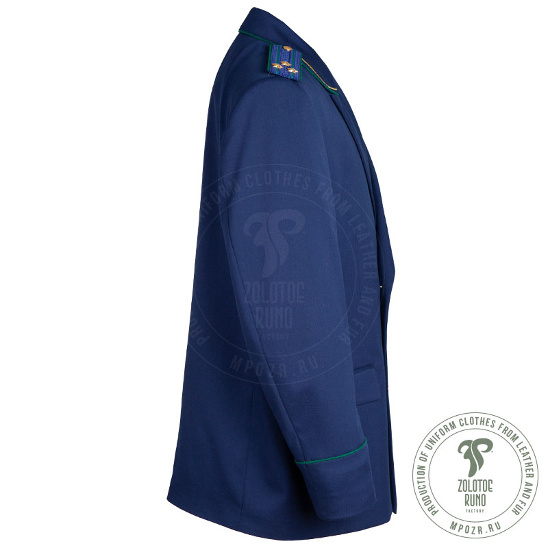 Blue Wool Double-Breasted Coat (The Prosecutor General’s Office of the Russian Federation)